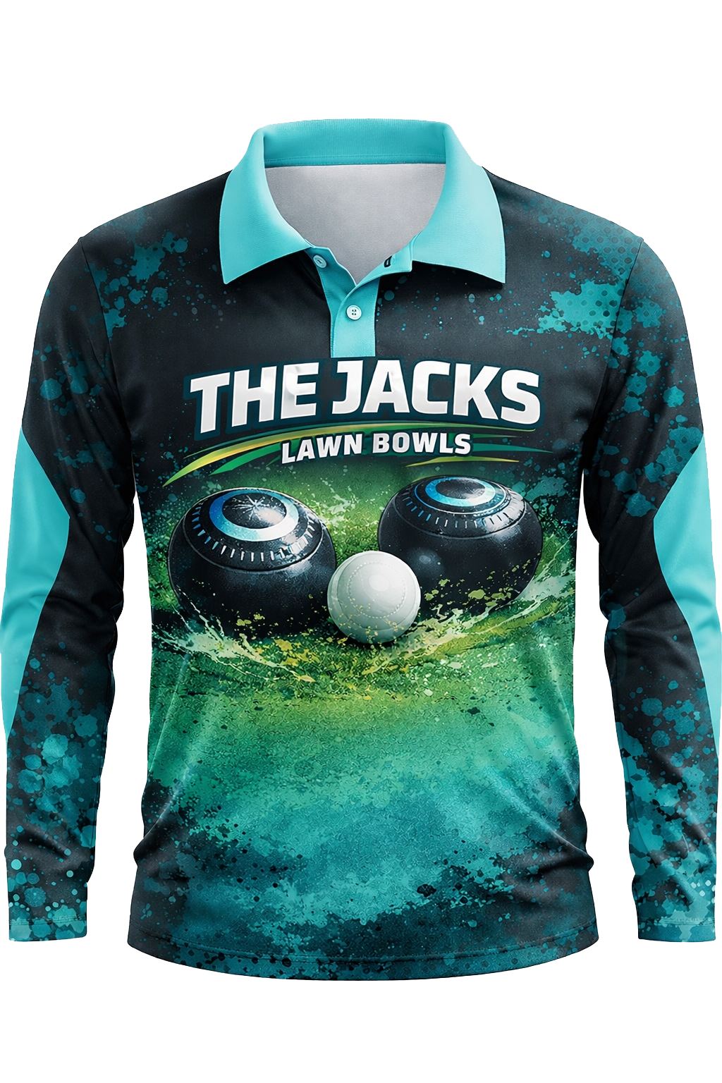 Adults L/S Polo Shirt (Sublimated)