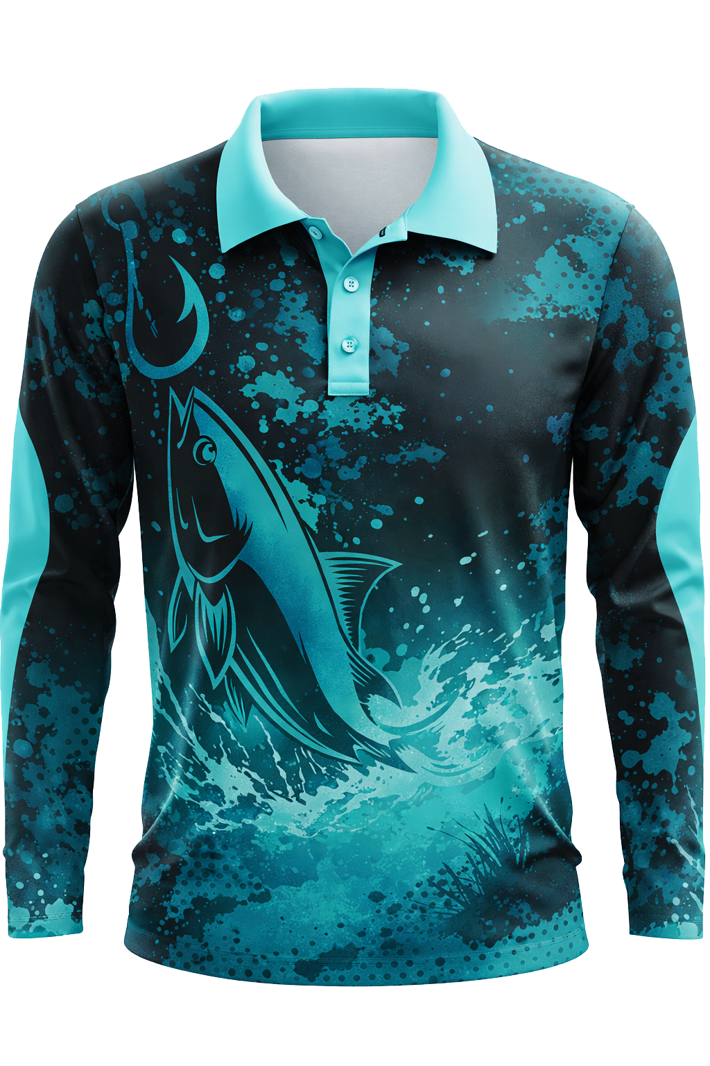 Adults L/S Polo Shirt (Sublimated)