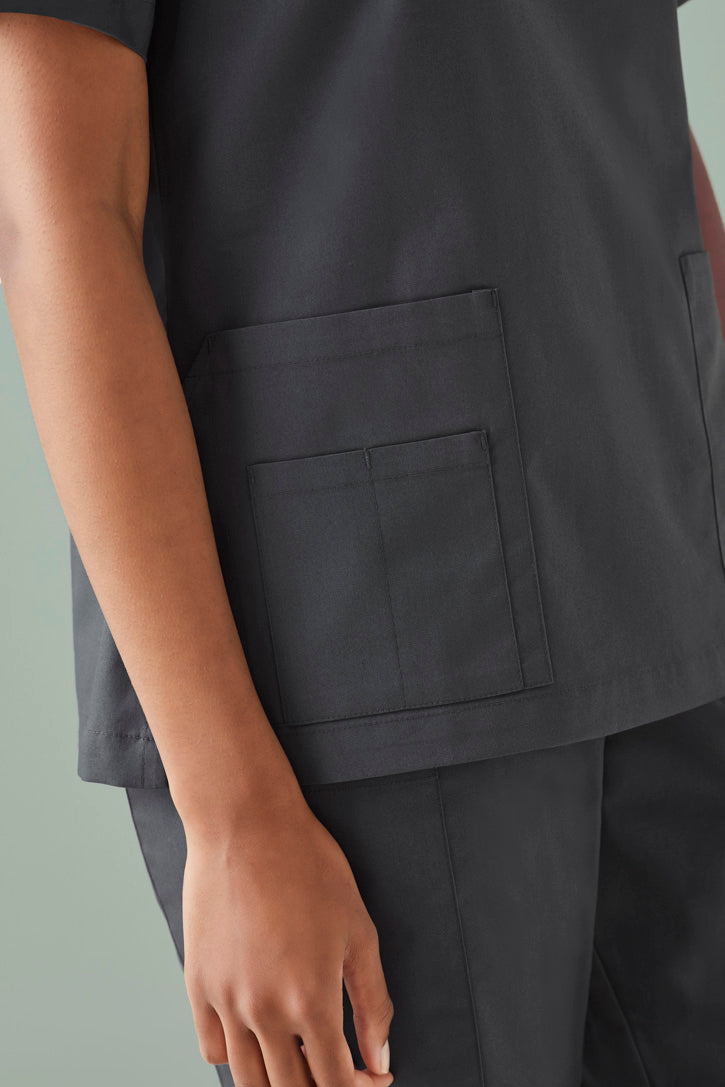 Biz Care WOMENS TOKYO V-NECK SCRUB TOP CST141LS
