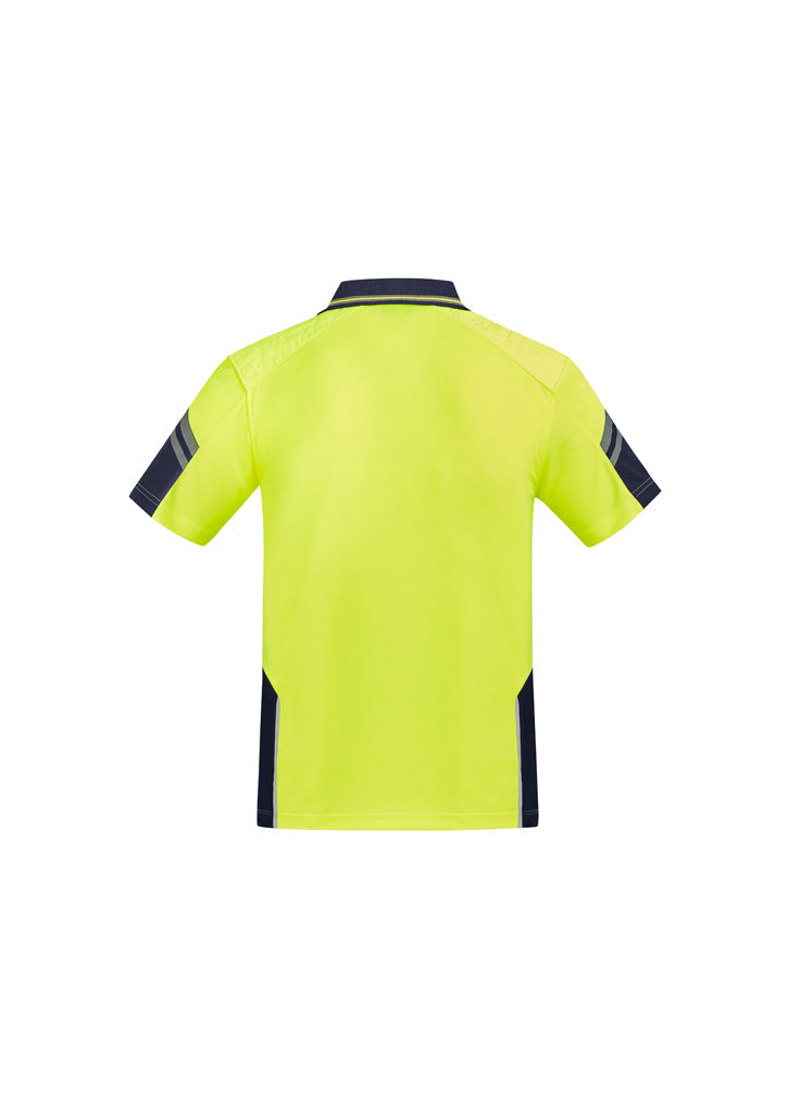 Syzmik Mens Reinforced Hi Vis Squad S/S Polo ZH465