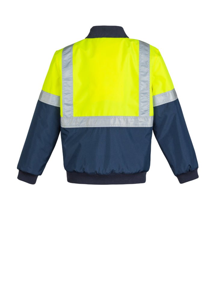 Syzmik Mens HI Vis Quilted Flying Jacket ZJ351