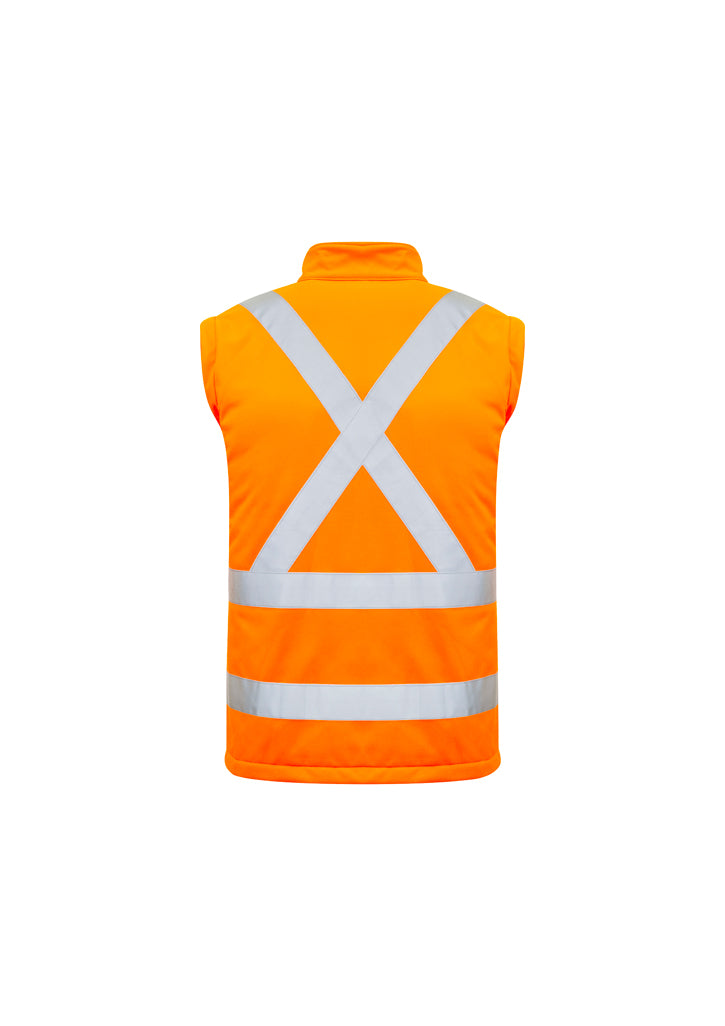 Syzmik Unisex Hi Vis 2 in 1 X Back Soft Shell Jacket ZJ680