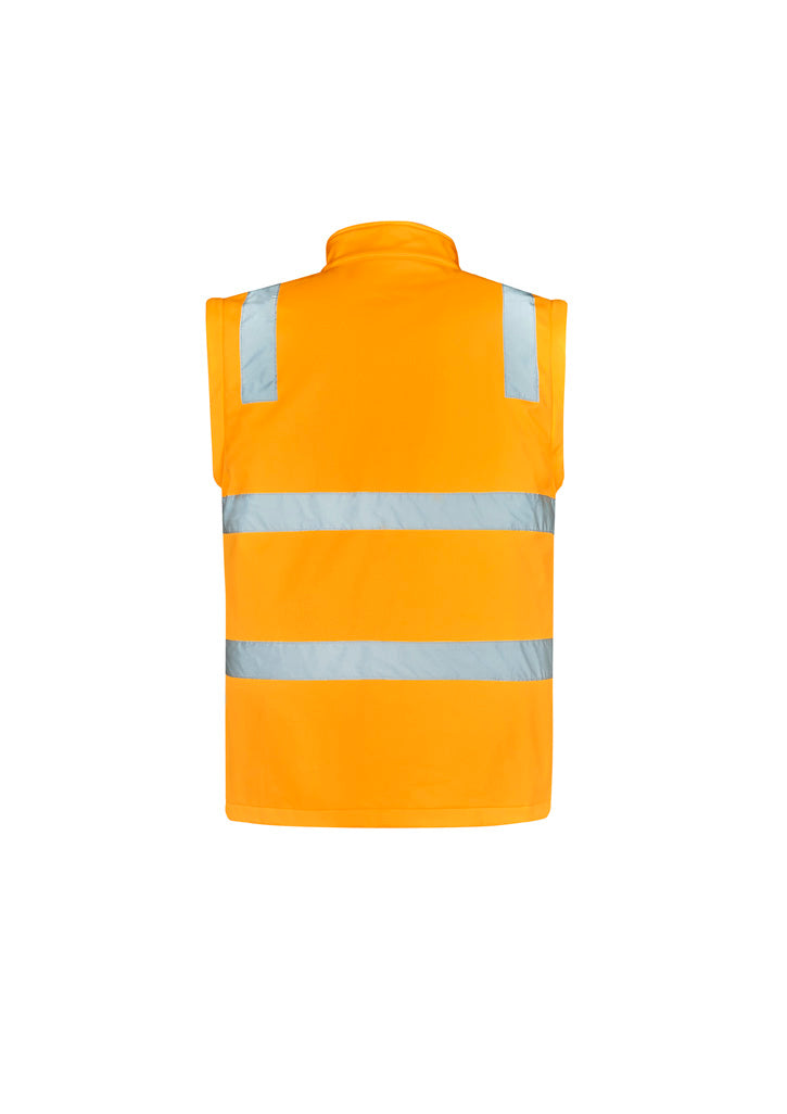 Syzmik Unisex Hi Vis Vic Rail 2 in 1 Softshell Jacket ZJ780