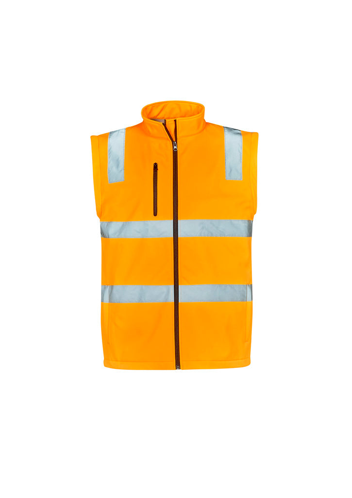 Syzmik Unisex Hi Vis Vic Rail 2 in 1 Softshell Jacket ZJ780