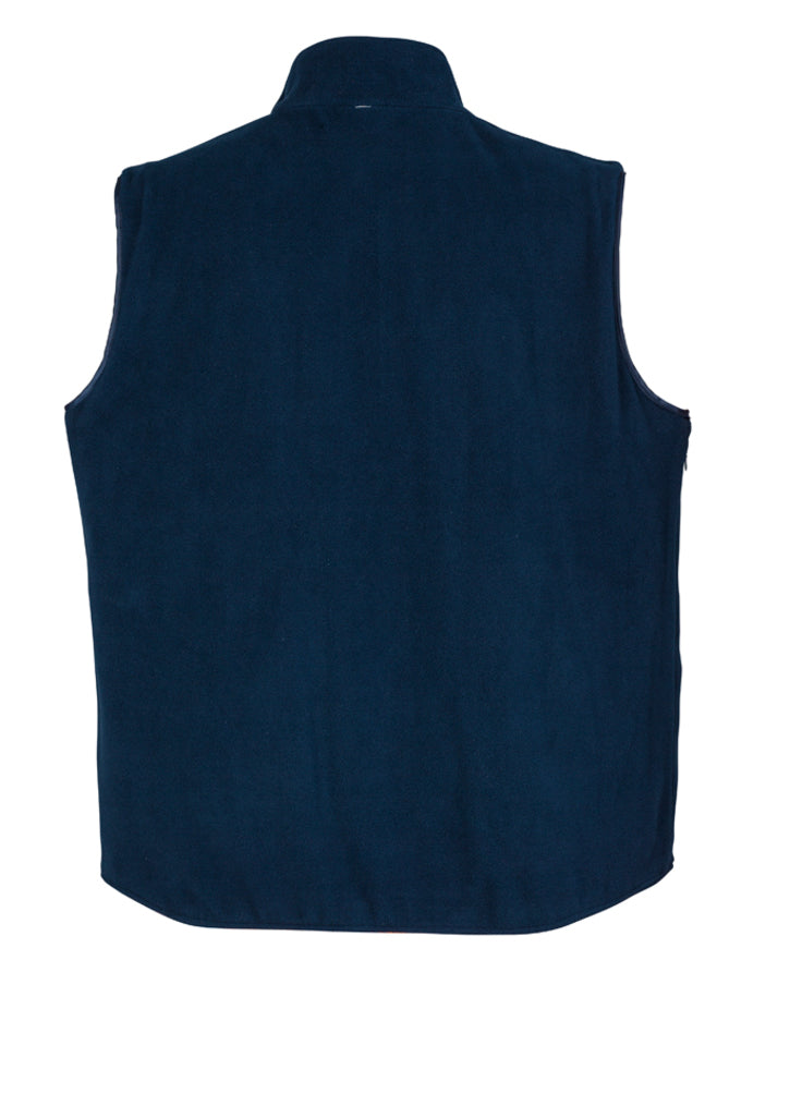 Syzmik Mens Hi Vis Lightweight Fleece Lined Vest ZV358