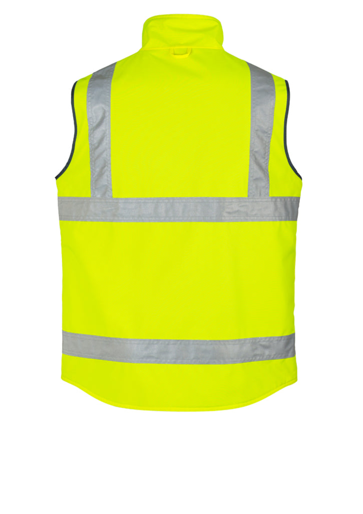 Syzmik Mens Hi Vis Lightweight Fleece Lined Vest ZV358
