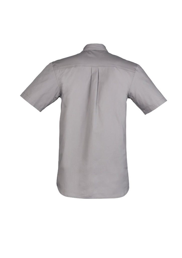Syzmik Mens Light Weight Tradie S/S Shirt ZW120
