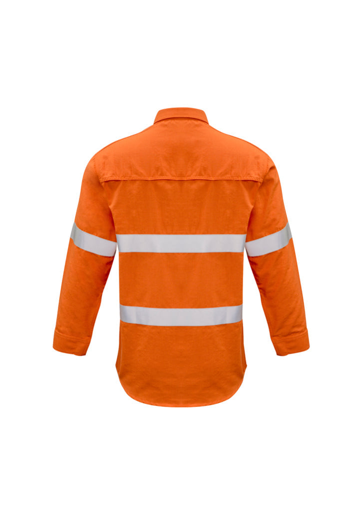 Syzmik Mens FR Closed Front Hooped Taped Shirt ZW134