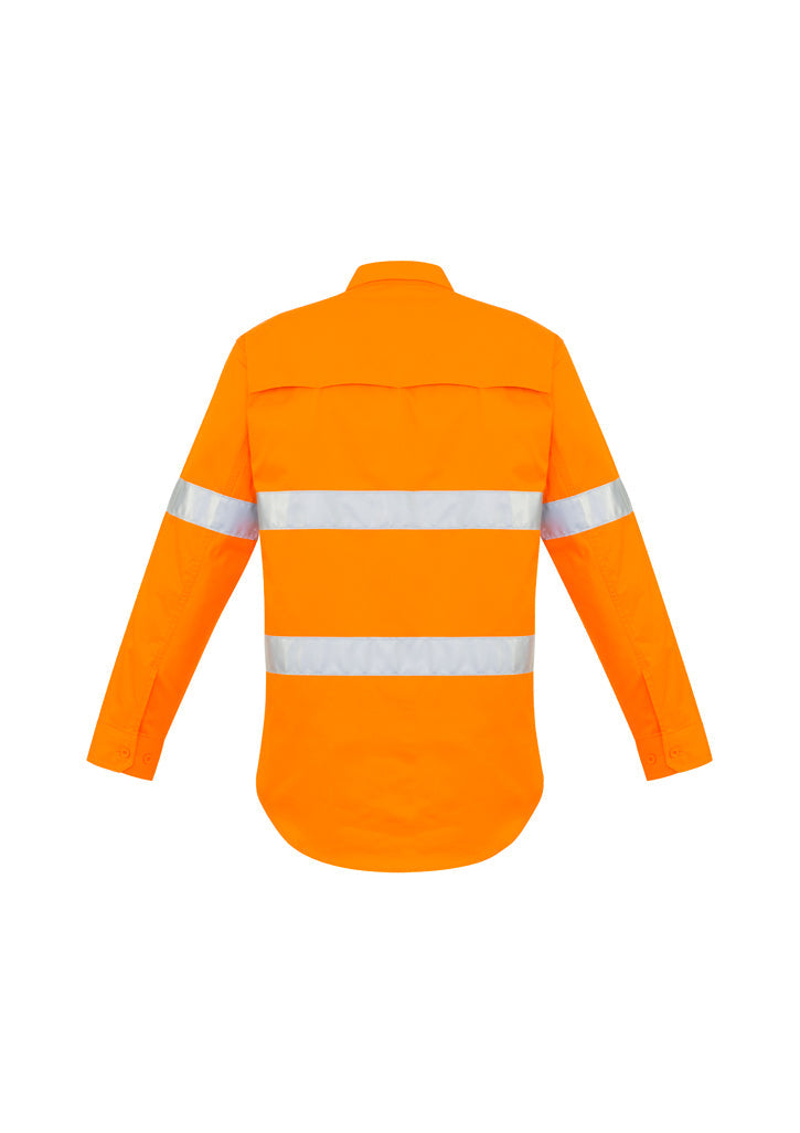 Syzmik Mens Hi Vis Hoop Taped Shirt ZW640