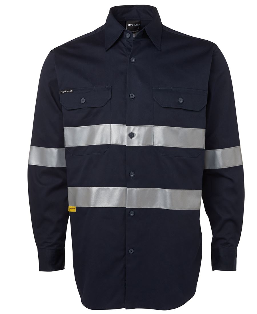 JB's Wear L/S 190G Shirt With 3M Tape 6HDNL