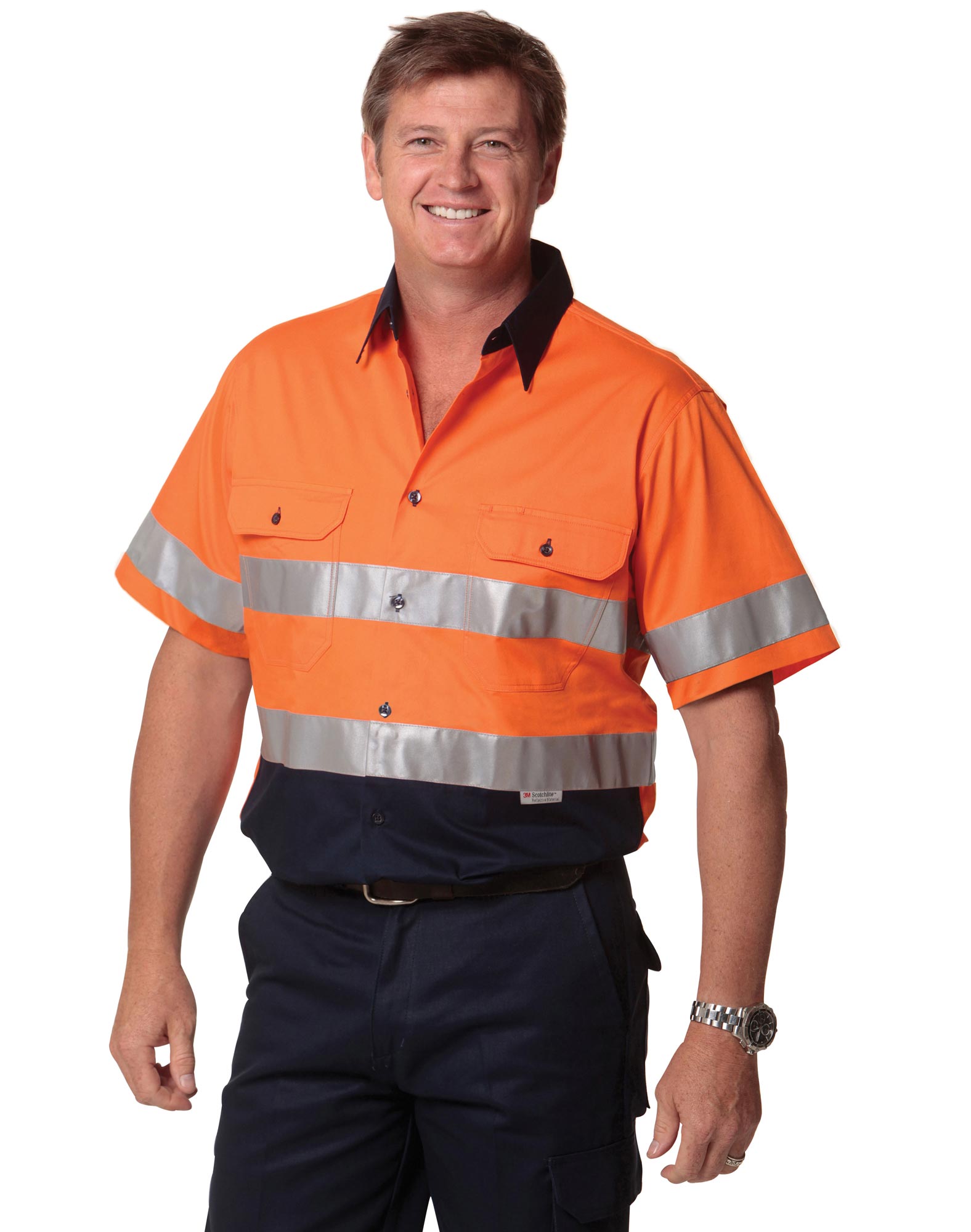 AIW SW59 SHORT SLEEVE SAFETY SHIRT