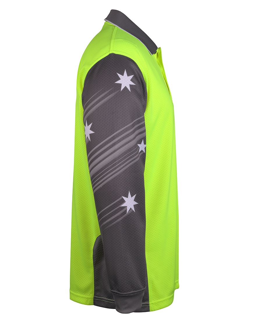 JB's Wear L/S SOUTHERN CROSS POLO 6HSCL