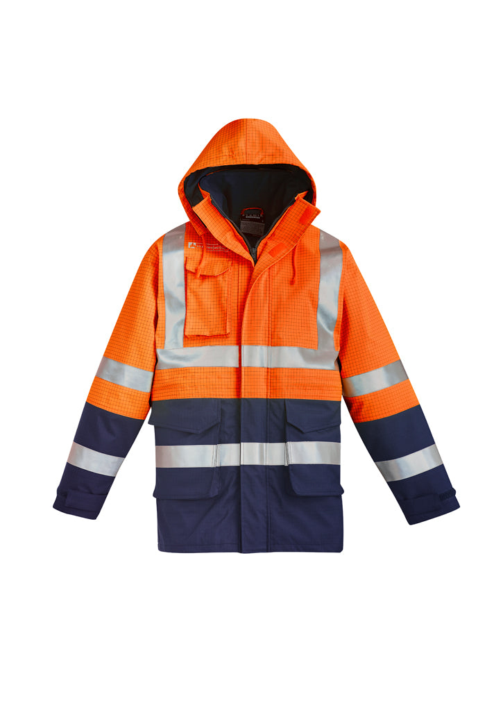 Syzmik Mens FR Arc Rated Anti Static Waterproof Jacket ZJ900