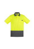 Syzmik Mens Comfort Back S/S Polo ZH415