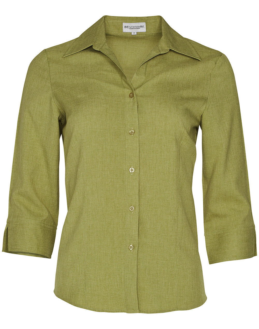 Benchmark M8600Q Women's CoolDry 3/4 Sleeve Shirt