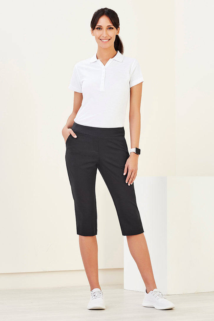 BIZ CARE WOMENS JANE 3/4 LENGTH STRETCH PANT CL040LL